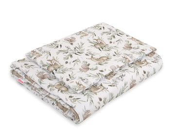 2-delige baby beddenset - wiegset - extra zacht en ademend, met siliconenvulling