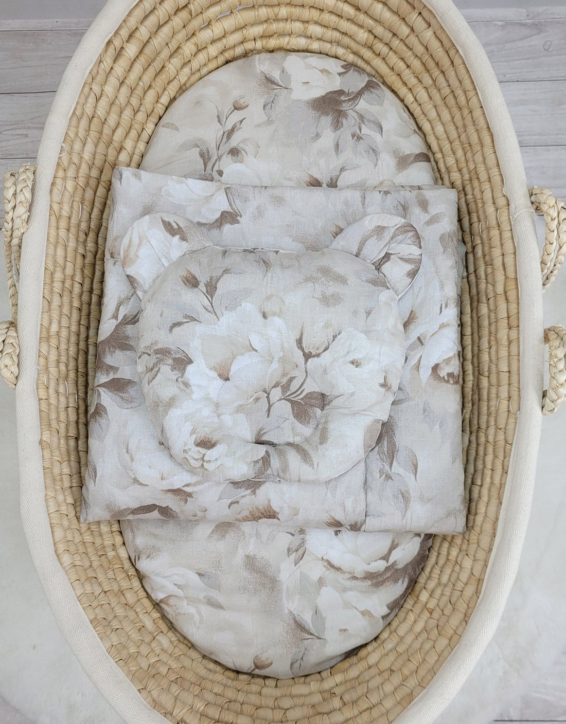 Beddengoedset Teddy - baby beddenset - Oeko-Tex katoen, anti-afvlakking kussen