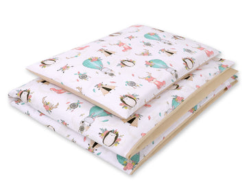 Baby beddengoed set - 2-delig linnenset - 100% katoen, huidvriendelijk voor baby's
