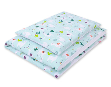 Babykatoenen beddengoedset – wiegbeddenset – extra zacht & huidvriendelijk 120x90 cm