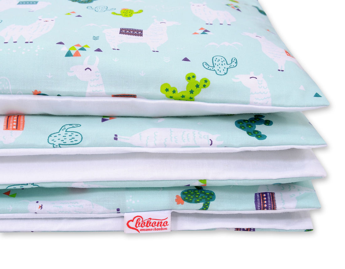 Babykatoenen beddengoedset – wiegbeddenset – extra zacht & huidvriendelijk 120x90 cm