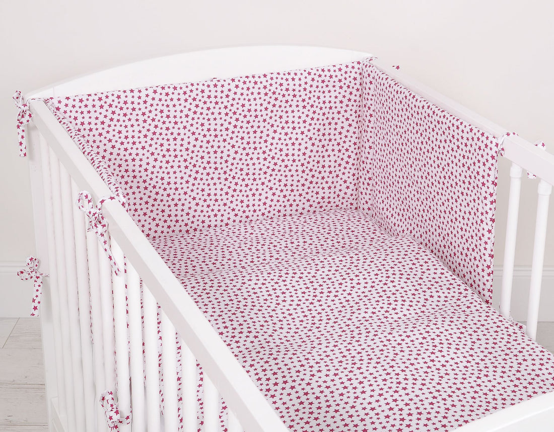 Universele ledikantbumper - bedrandbeschermer - veilig & comfortabel voor baby’s