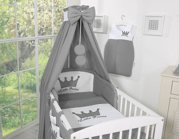 Bomullshimlen - himmelslakan - skydd mot ljus och drag, antracit, 160x250 cm