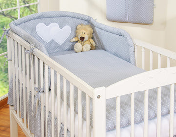 2-delige babybeddenset - wiegbeddengoed - huidvriendelijk katoen