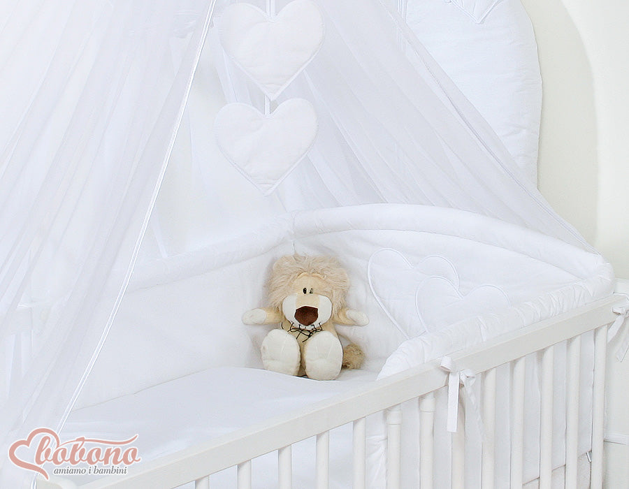 5-delige Babyslaapset met muskietennet - beddengoedset - huidvriendelijk en comfortabel