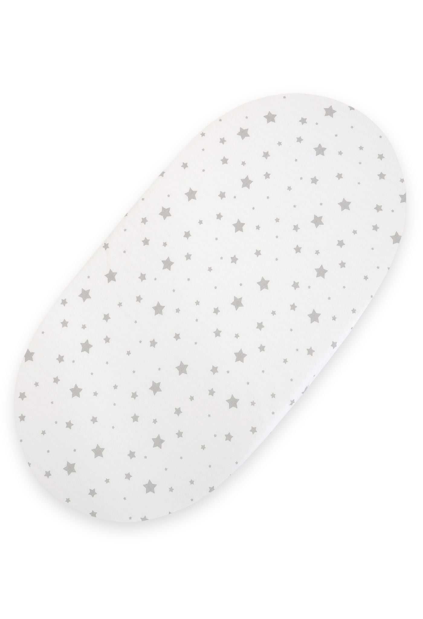 Huvudlakan korgmadrass 75x35 cm - bomullsdraittlakan - elastisk kant, glider inte