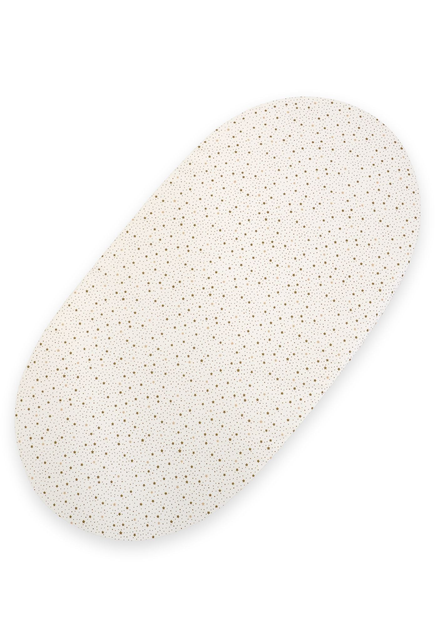 Bomullslakan – madrasskydd – mjukt &amp; OEKO-TEX – 75x35 cm – guldfärgade stjärnor