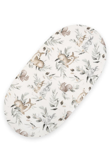 Bomullslakan – madrasskydd – Oeko-Tex-certifierad, robust resår, 75x35 cm