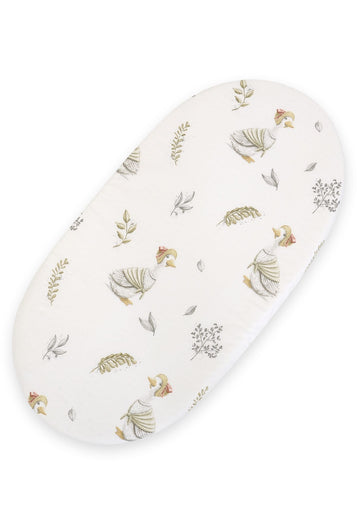 Dra-på-lakan bomull - madrasskydd - Oeko-Tex, elastiskt, komfort 75x35 cm