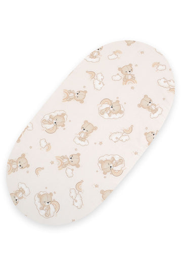 Bomullslakan, huvudlakan, perfekt passform – 75x35 cm – Oeko-Tex-certifierad