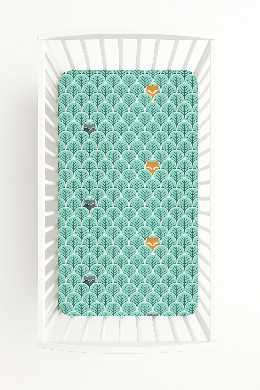 Bomullslakan för babysäng – dra-på-lakan – perfekt passform, mjukt och slitstarkt – 120x60 cm