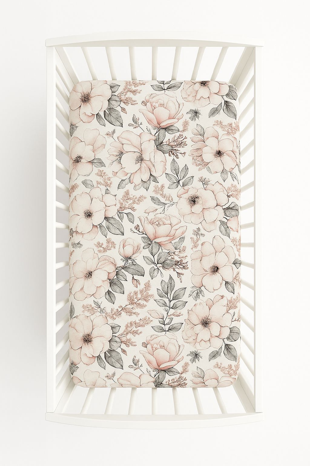 Dra-på-lakan bomull 120x60 cm - spjälsängslakan - extra mjukt och säkert för bebisar