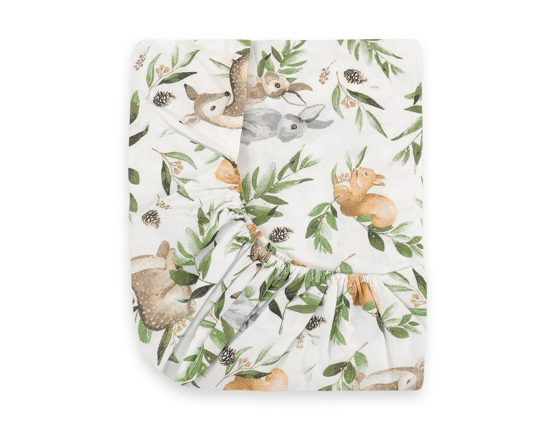 Hörnlakan 120x60 cm, dra-på-lakan, perfekt passform, mjuk bomull för spjälsäng