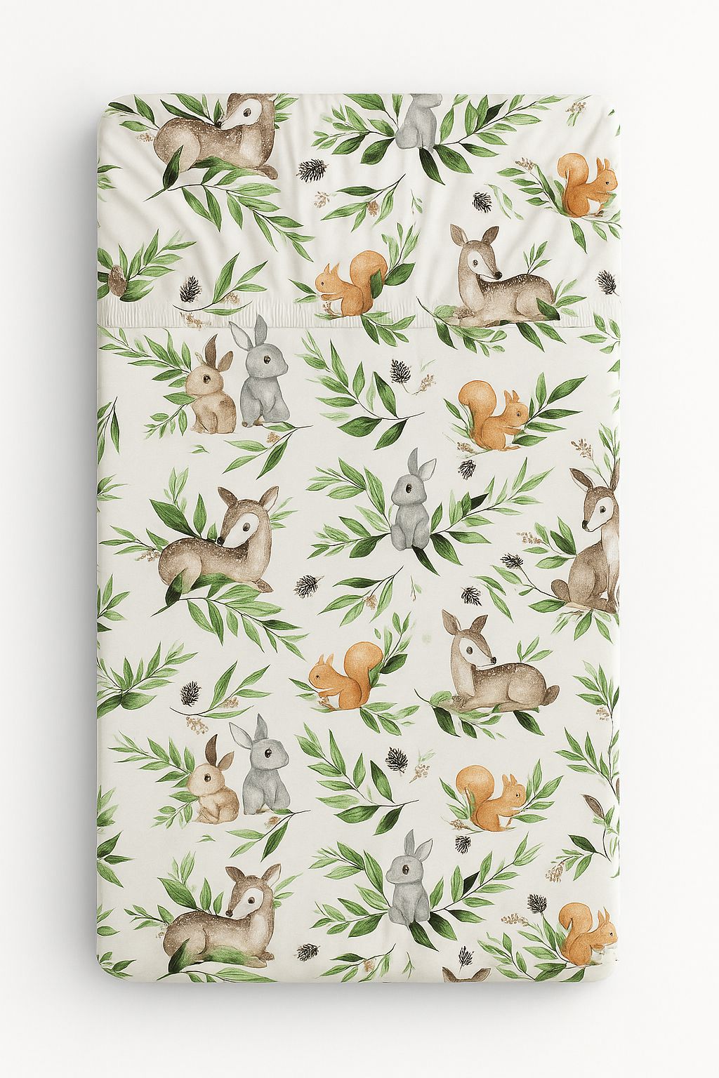 Hörnlakan 120x60 cm, dra-på-lakan, perfekt passform, mjuk bomull för spjälsäng