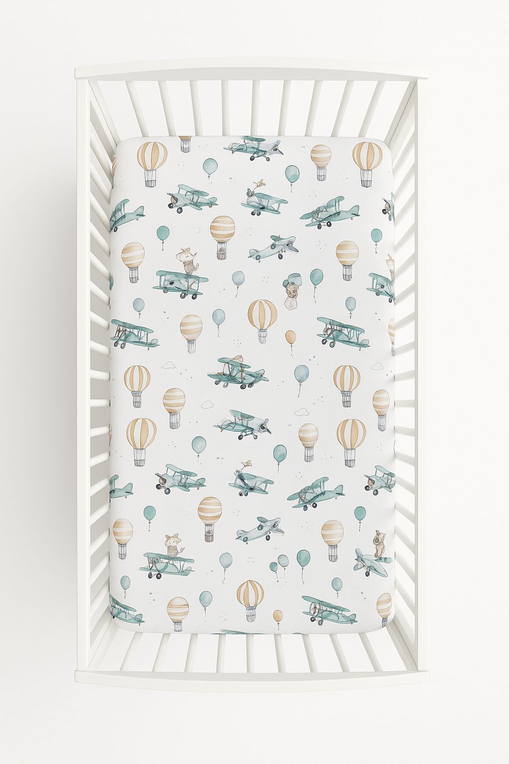 Dra-på-lakan i bomull 120x60 cm – lakan – perfekt passform och mjukt för bebisar