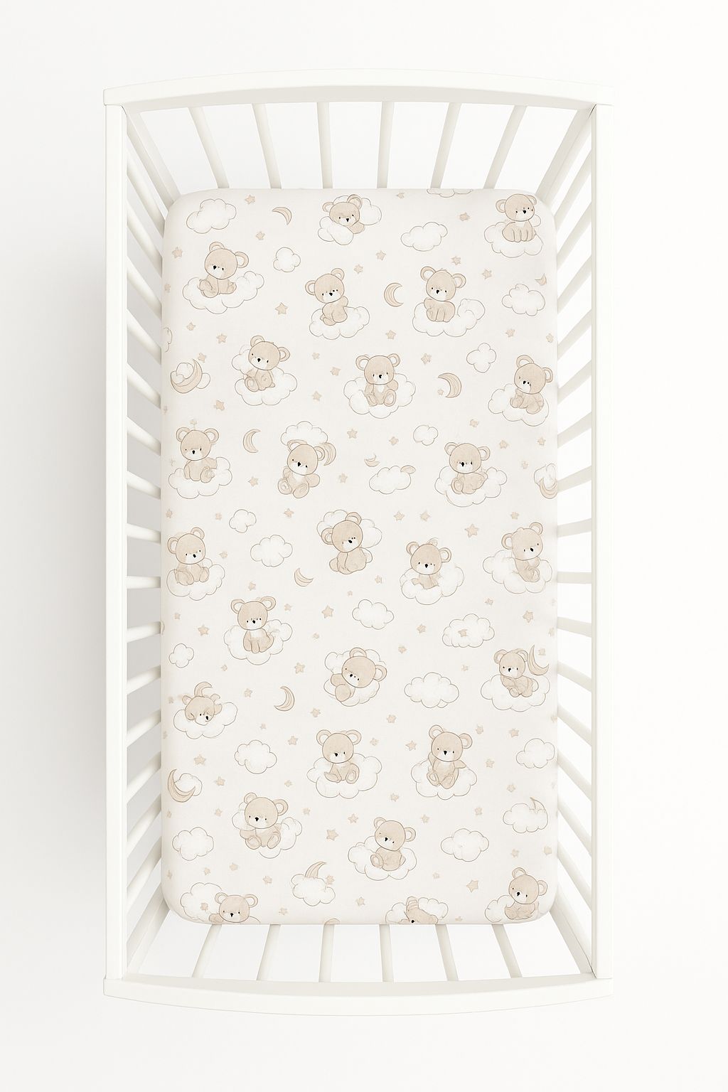 Jerseylakan för babysäng - bomullslakan - perfekt passform, mjukt och säkert, 120x60 cm