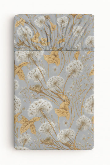 Hörnlakan för babysäng - dra-på-lakan - mjuk bomull, perfekt passform, 120x60 cm, Dandelines