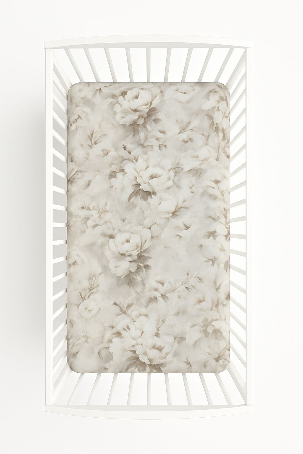 Dra-på-lakan för babysäng, madrasskydd, mjukt bomullstyg, 120x60 cm, resårkant