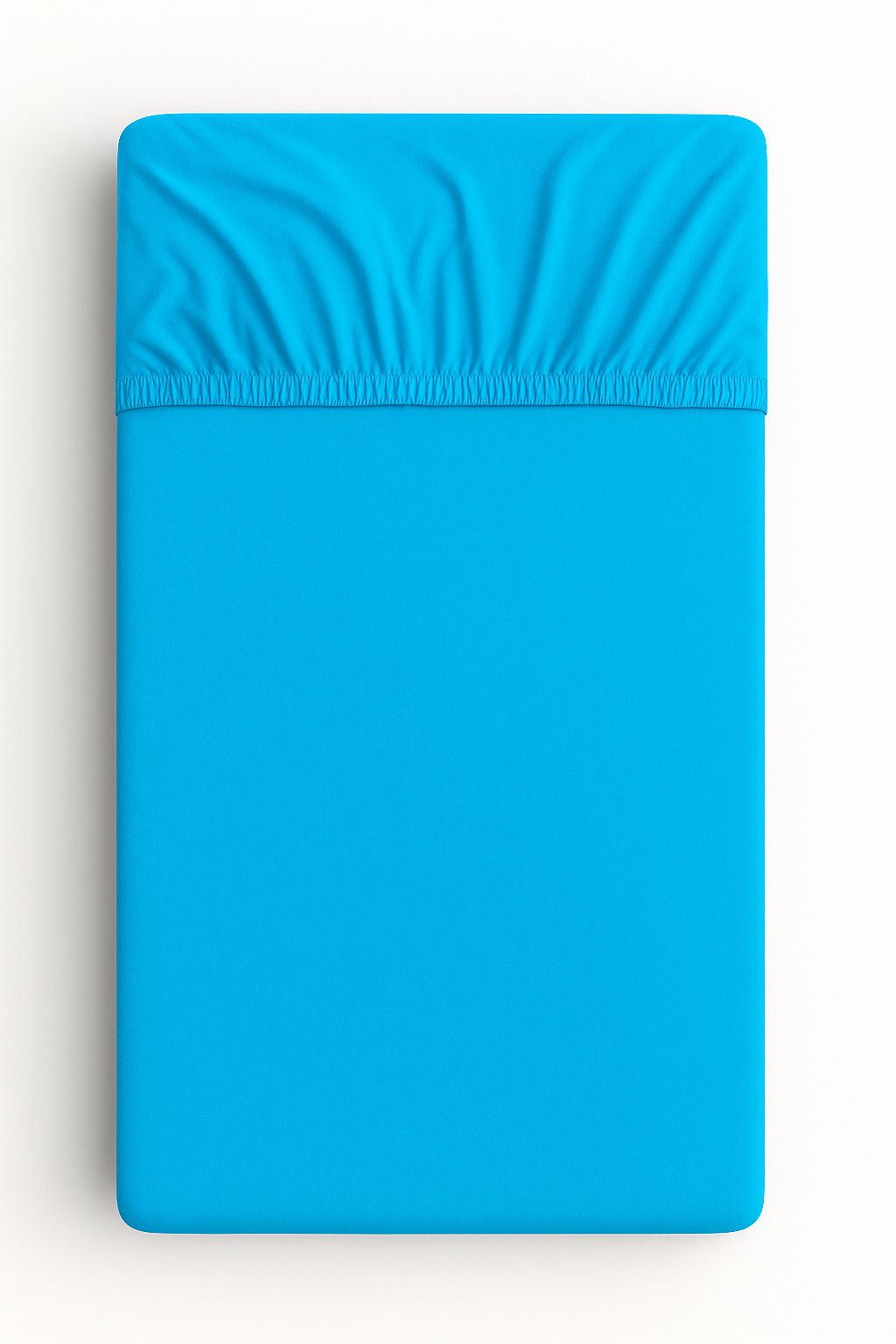 Turquoise hoeslaken babybed – katoenen laken – perfecte pasvorm, 140x70 cm