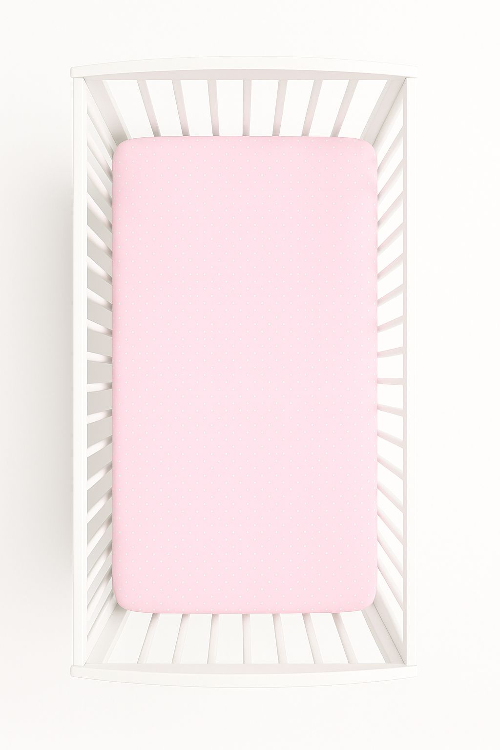 Bomullslakan för babysäng - lakan - perfekt passform, mjukt och slitstarkt, 120x60 cm, rosa