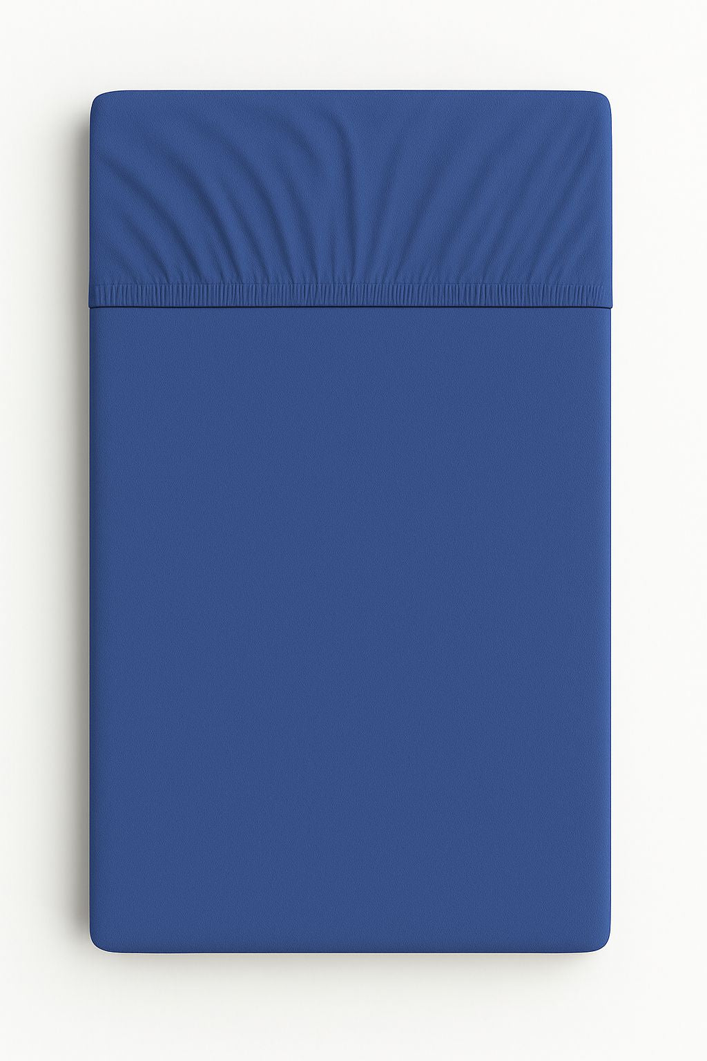 Dra-på-lakan till babysäng, perfekt passform - mörkblå bomullsjersey 120x60 cm