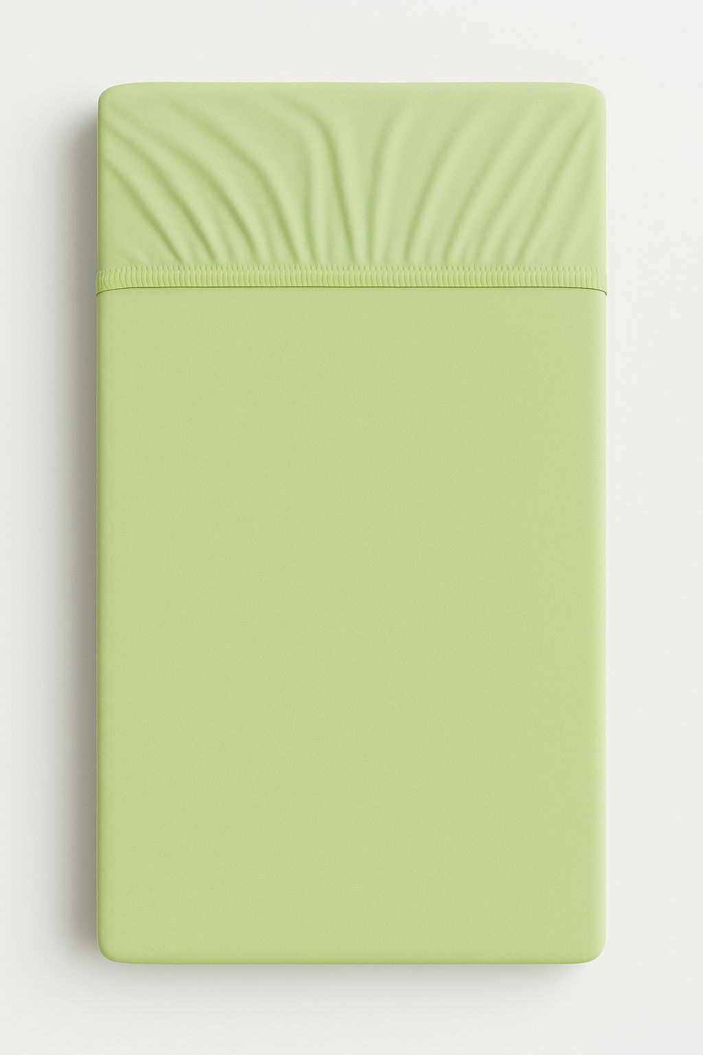 Dra-på-lakan 140x70 cm, lakan, bomull - perfekt passform, mjukt och slitstarkt, grönt