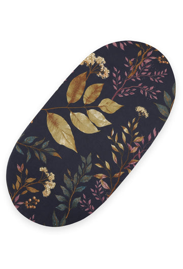 Bomullslakan korgmadrass - dra-på-lakan - Oeko-Tex, sitter perfekt på plats, 75x35 cm