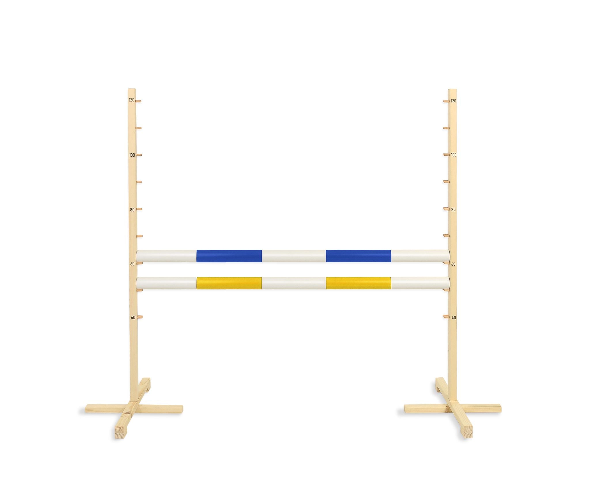 Hopphinder för hobbyhäst - Träningshinder - Justerbart upp till 120 cm, Främjar koordination