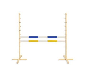 Hopphinder för hobbyhäst - Träningshinder - Justerbart upp till 120 cm, Främjar koordination