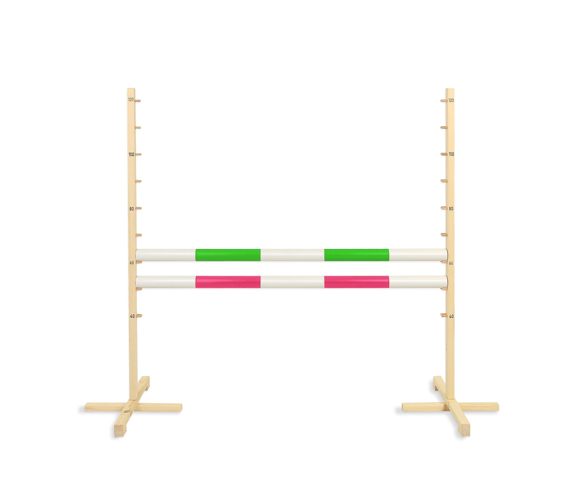 Hopphinder för hobbyhäst - käpphästhinder - justerbart och säkert för barn