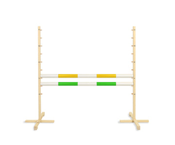Hopphinder för hobbyhäst – hopphinder – justerbar höjd, stimulerar motorisk utveckling