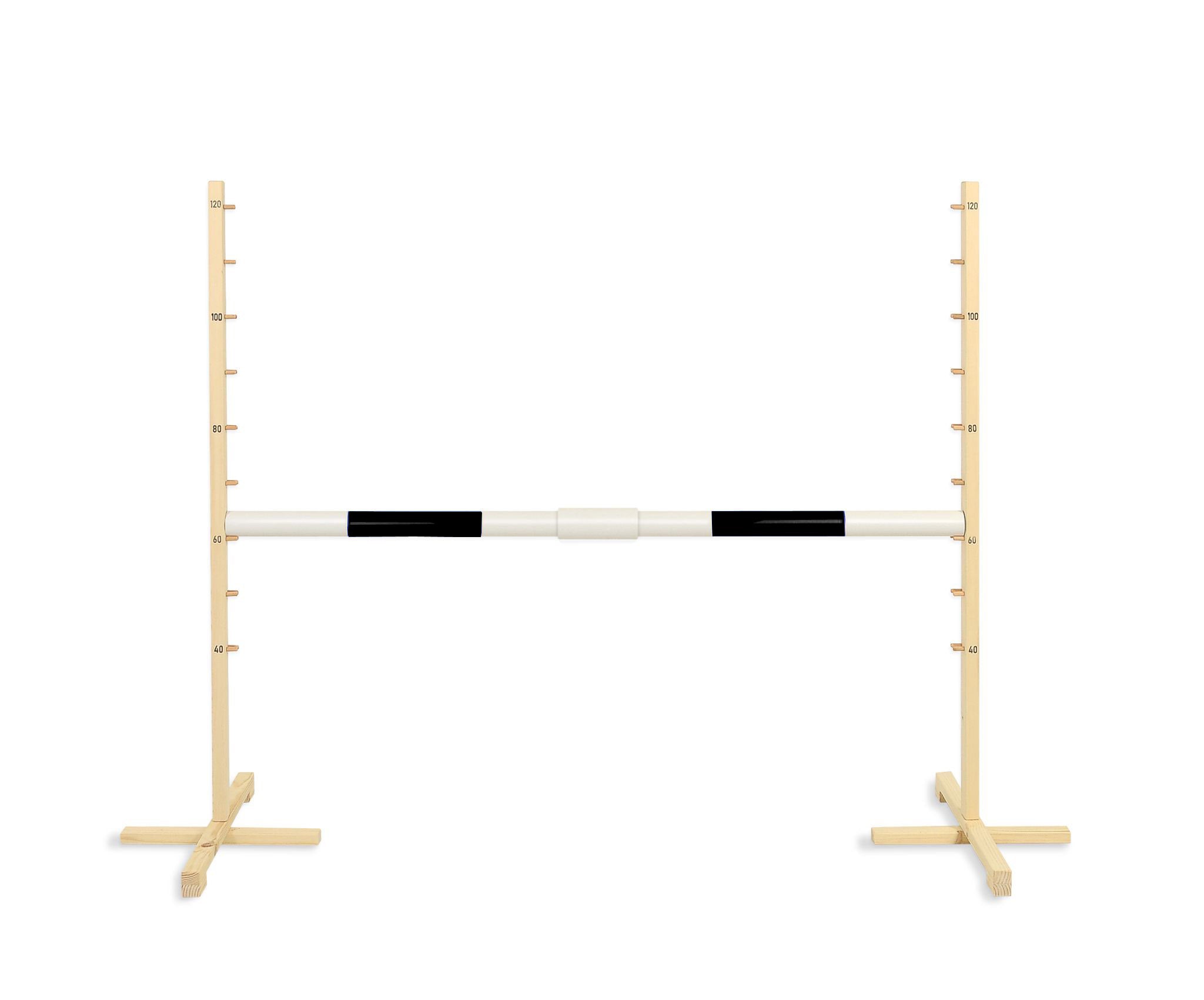 Hopphinder för hobbyhäst - hinderbalk - justerbar höjd, säkert och hållbart trä