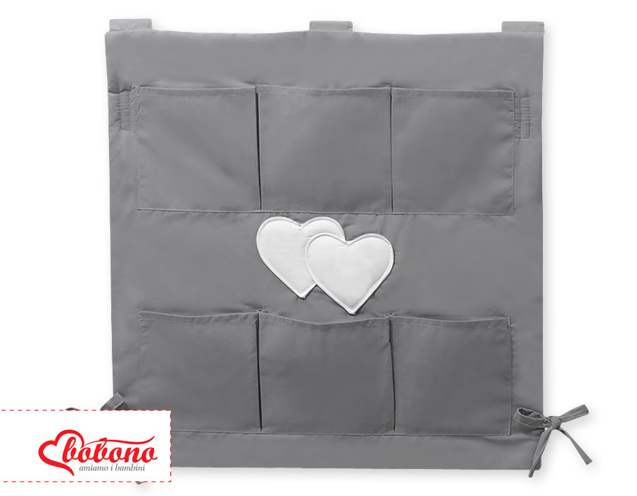 Förvaringslåda - leksaksorganisatör - 6 fack för optimal organisation - 100 % bomull