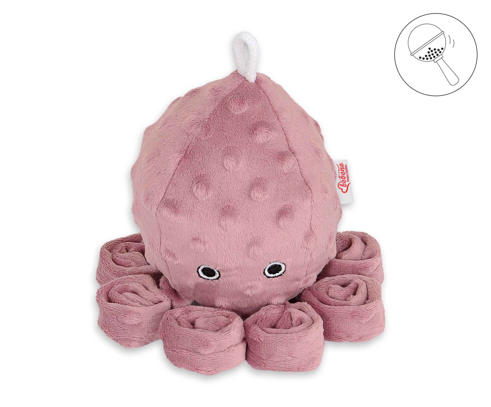 Zachte octopus knuffel - rammelaar - veilig vanaf geboorte