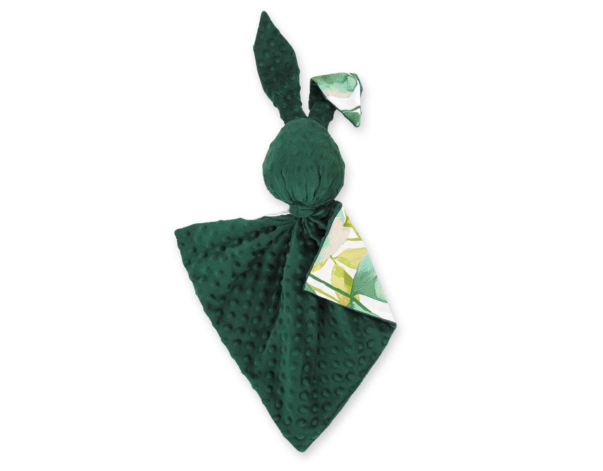 Gosig kanin, gosedjur, extra mjukt och säkert – handgjort, dubbelsidigt, minktyg och bomull