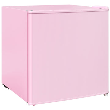 Tafelvriezer 35 liter met omkeerbare deur | Kleur: Roze | Afmetingen: 47x44,2x48,8 cm