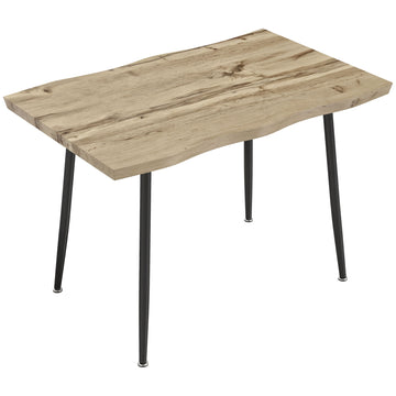 Eettafel 110 cm voor 4 personen - Scandinavisch | Kleur: Eik | Afmetingen: 110x70x75 cm