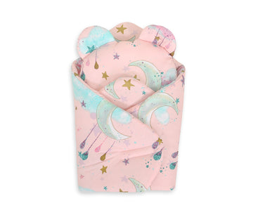 Dockfilt – 100 % bomull och Oeko-Tex, med nallebjörn, handgjord