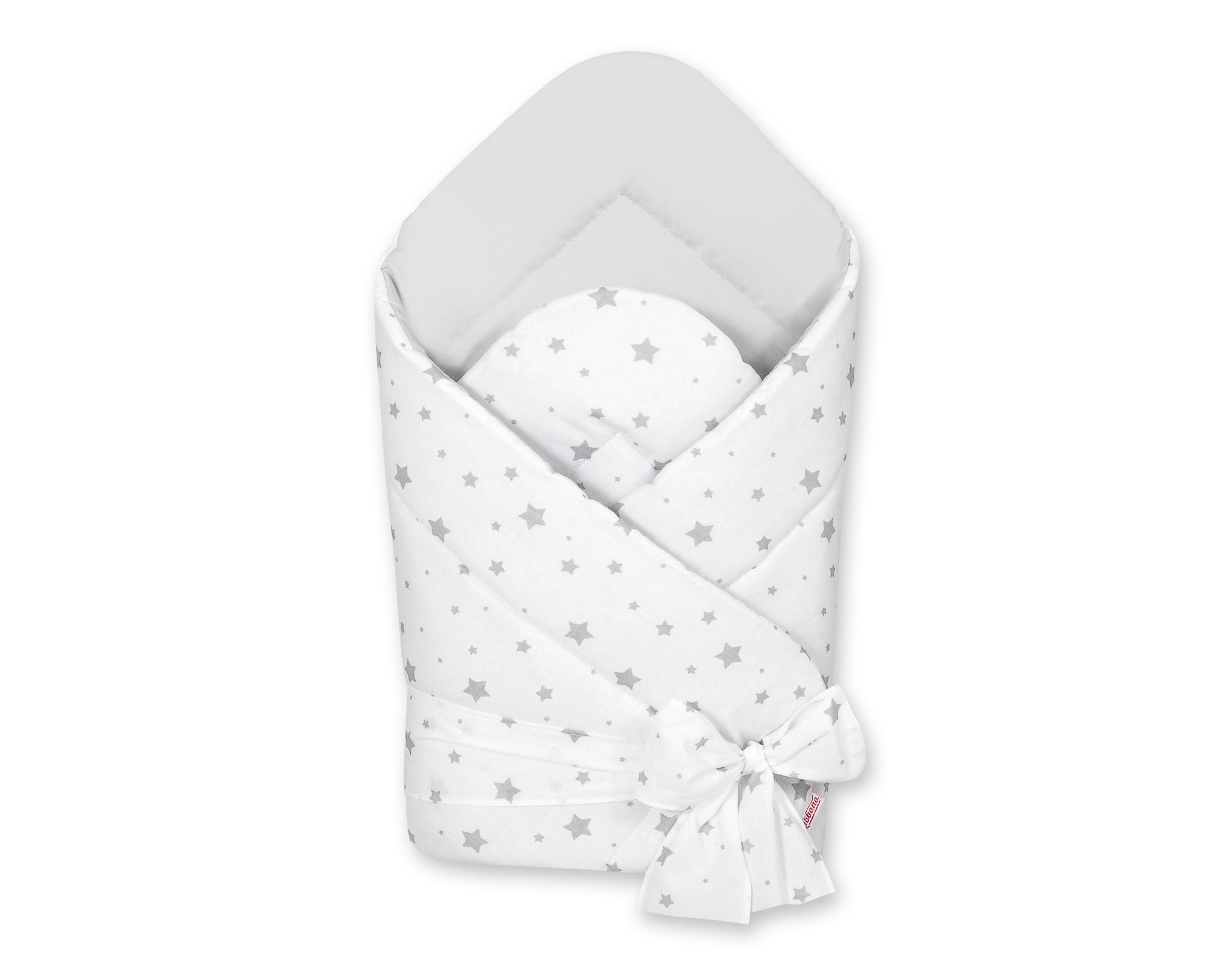 Doppelseitiges Babynest – Babytragetuch – verstellbar mit Schleife, 100 % Baumwolle, sicher