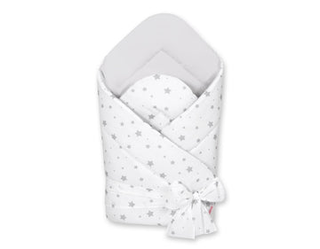 Doppelseitiges Babynest – Babytragetuch – verstellbar mit Schleife, 100 % Baumwolle, sicher