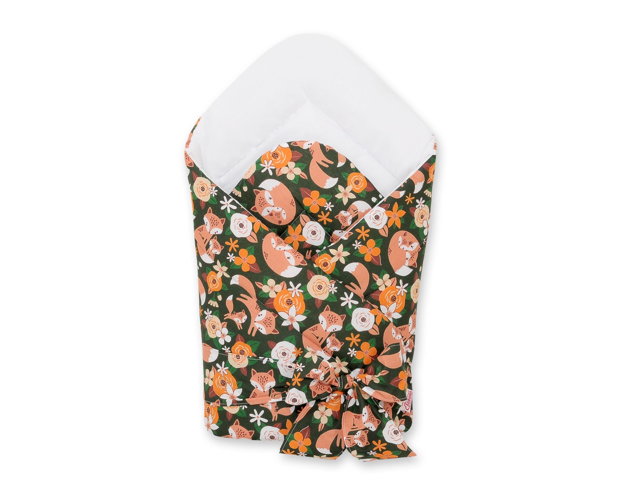 Dubbelskiktat babynest - inlindning - justerbar rosett för extra komfort och säkerhet