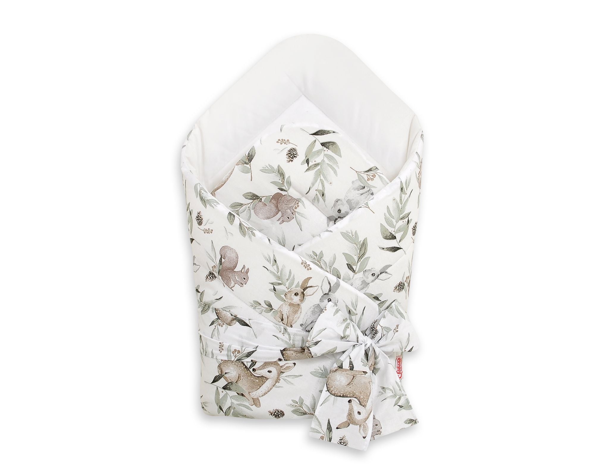 Dubbelskiktad babynest - inbäddad filt - justerbar för komfort och säkerhet