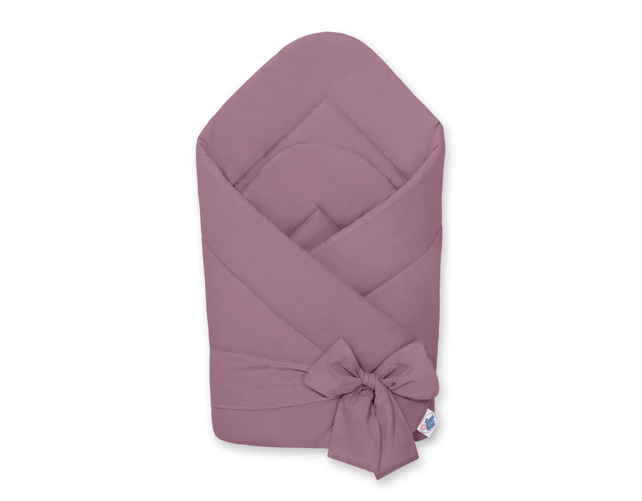 Babynest met strik - inbakerkegel - hypoallergeen & verstelbaar voor extra comfort