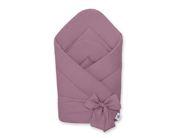 Babynest met strik - inbakerkegel - hypoallergeen & verstelbaar voor extra comfort