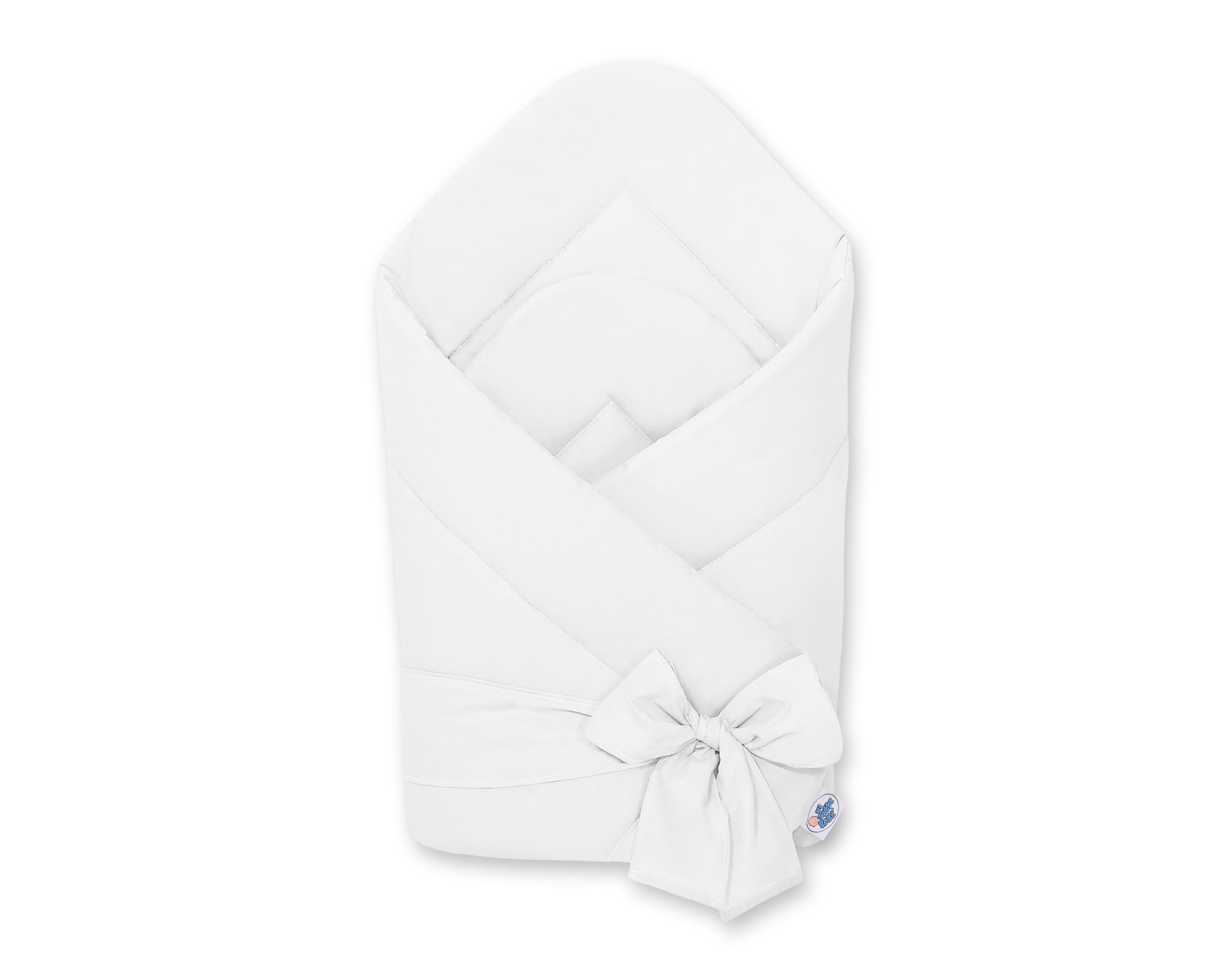 Babynest, wikkelcocon, extra comfort en geborgenheid voor pasgeborenen - wit, verstelbaar