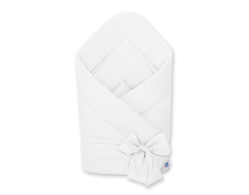 Babynest, wikkelcocon, extra comfort en geborgenheid voor pasgeborenen - wit, verstelbaar