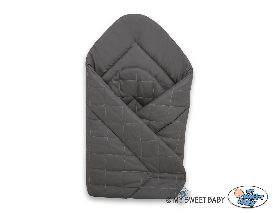 Baby nest - gewatteerde babynestje - 100% katoen en anti-allergeen voor veilige, knusse slaap