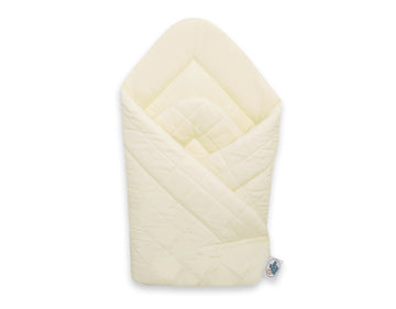 Baby nest – babynestje – 100% katoen – geborgenheid – ademend – crème