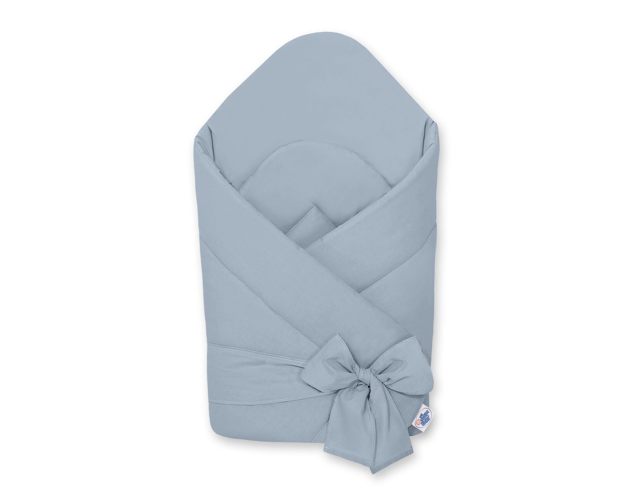 Baby nestje - babynest - 100% katoen, veilig en comfortabel, pastelblauw