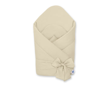 Babynestje, babyligbed, verstevigd en geborgen gevoel - 100% katoen - beige